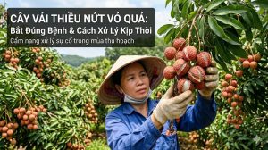 Cây Vải Thiều Nứt Vỏ Quả