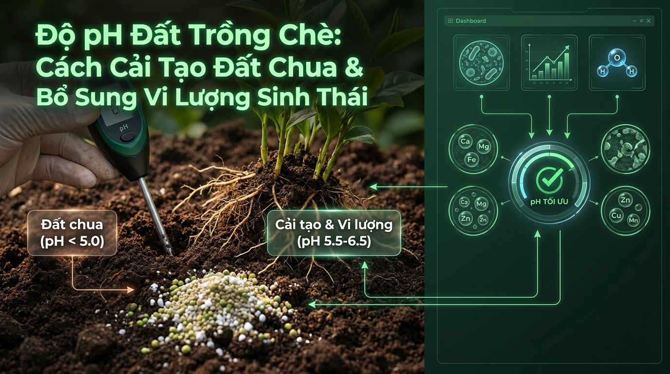 Độ pH Đất Trồng Chè