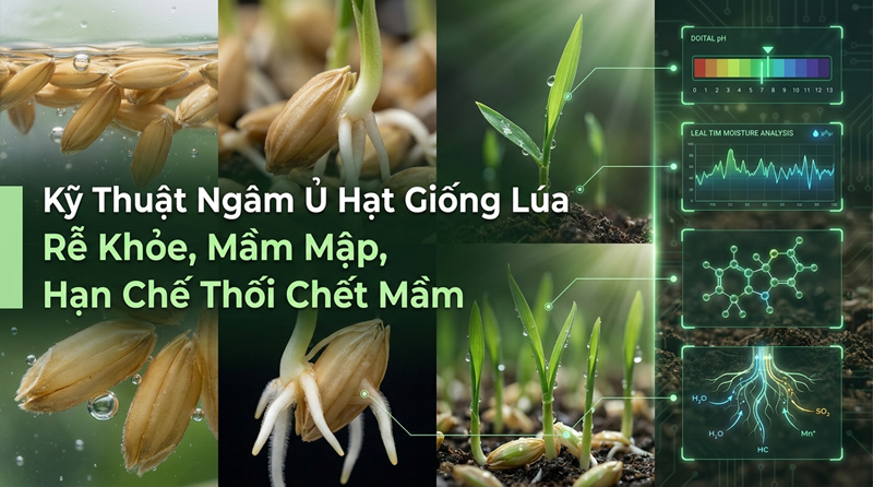 Ngâm Ủ Hạt Giống Lúa