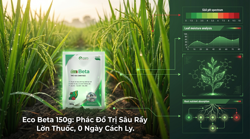 Eco Beta 150g: Phác Đồ Trị Sâu Rầy