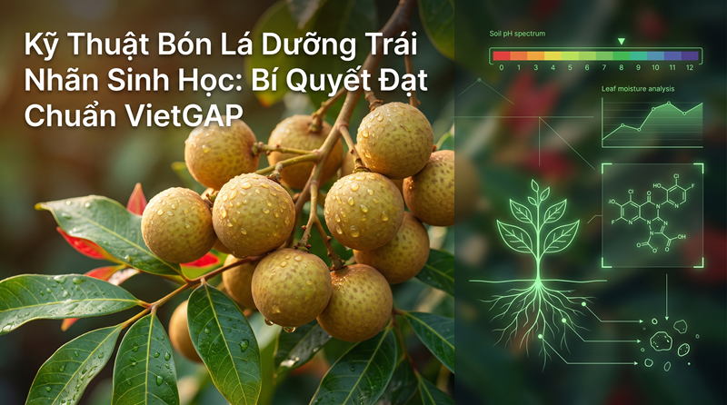 Bón Lá Dưỡng Trái Nhãn