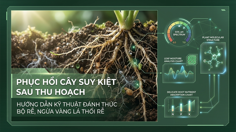 Cây Suy Kiệt Sau Thu Hoạch