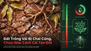 Đất Trồng Vải Bị Chai Cứng