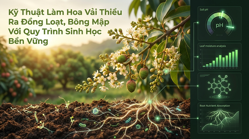 Làm Hoa Vải Thiều