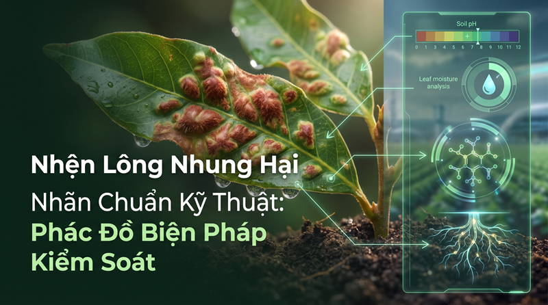Nhện Lông Nhung Hại Nhãn