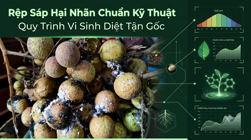 Rệp Sáp Hại Nhãn