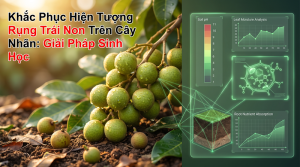 Rụng Trái Non Trên Cây Nhãn