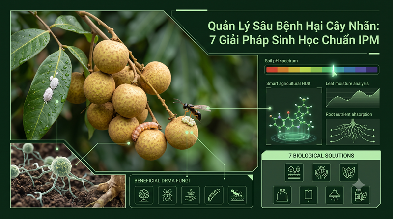 Sâu Bệnh Hại Cây Nhãn