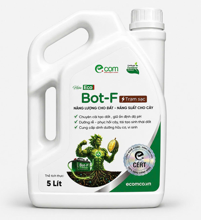 Phân bón hữu cơ vi sinh Bot-F