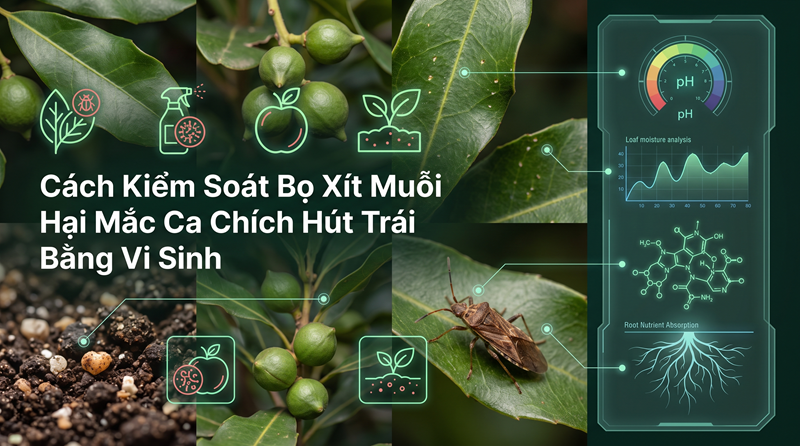 Bọ Xít Muỗi Hại Mắc Ca