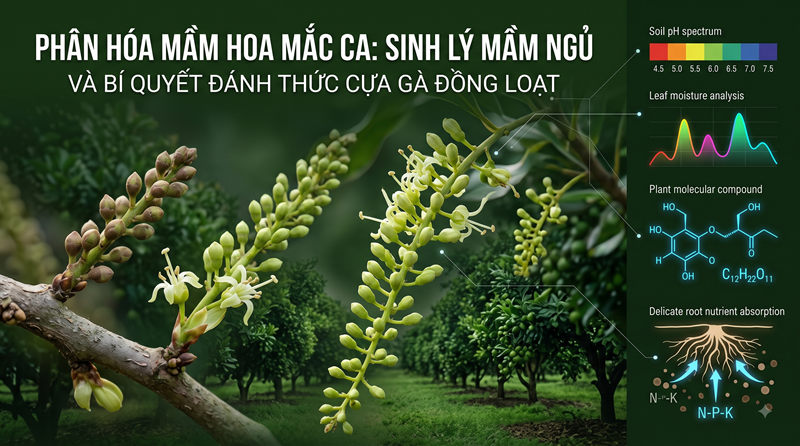 Phân Hóa Mầm Hoa Mắc Ca