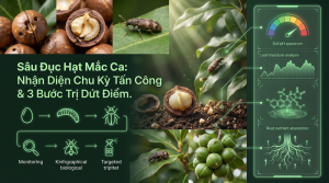 Sâu Đục Hạt Mắc Ca