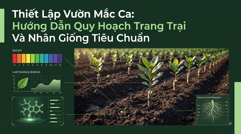 Thiết Lập Vườn Mắc Ca