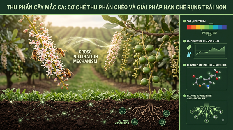 Thụ Phấn Cây Mắc Ca