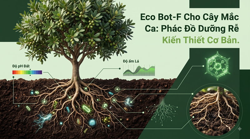 Eco Bot-F Cho Cây Mắc Ca