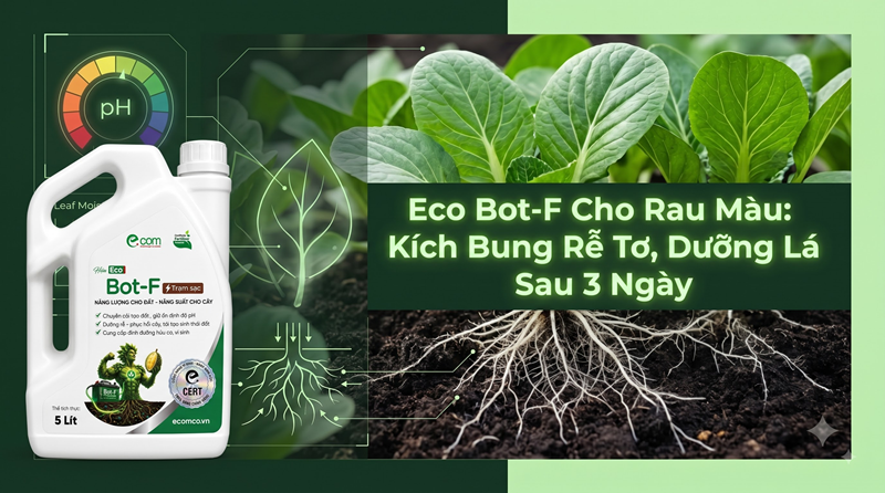 Eco Bot-F Cho Rau Màu