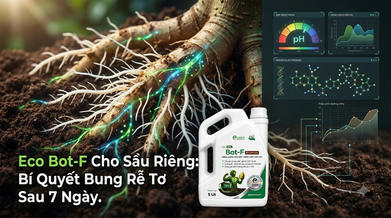 Eco Bot-F Cho Sầu Riêng